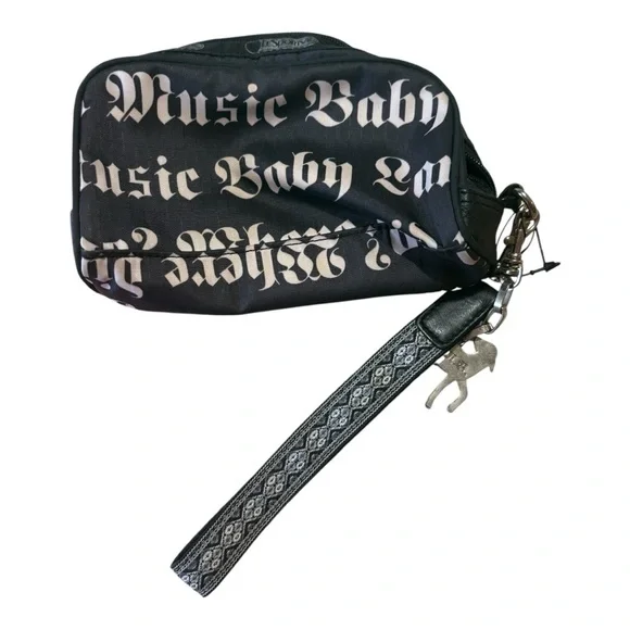 Rare LeSportsac Black and Red Wristlet | Gwen Stefani - Picture 5 of 5